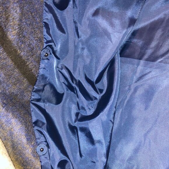 Jessica London Plus Heavy Double Breasted Thick Poncho Dress Coat. Thick Warm - Picture 6 of 14